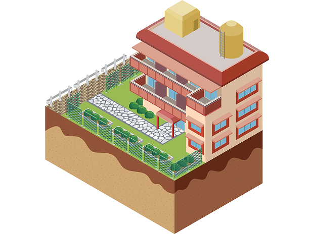 建築用資材イメージイラスト