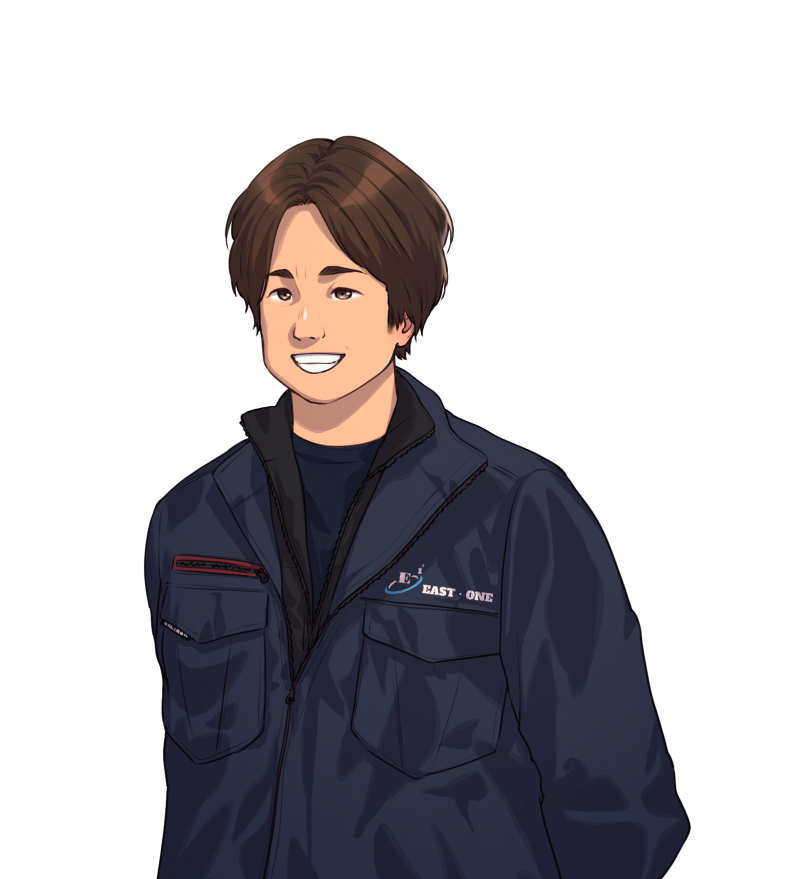 配送部 K.Hのイラスト