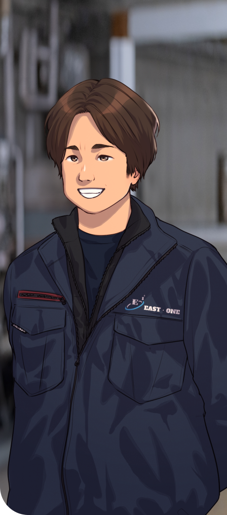 配送部 K.Hのイラスト