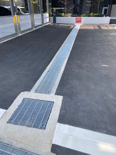 2024年8月　守口市集合住宅外構